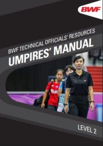 جزوه رسمی داوری بدمینتون Umpires Level 2