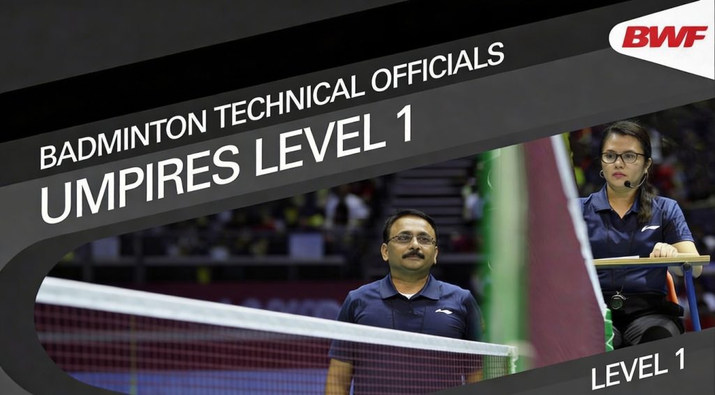 دوره داوری بدمینتون Umpires Level 1