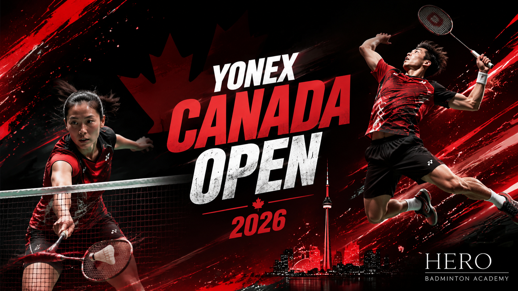 پوستر مسابقات YONEX Canada Open 2026 در مارکهام کانادا