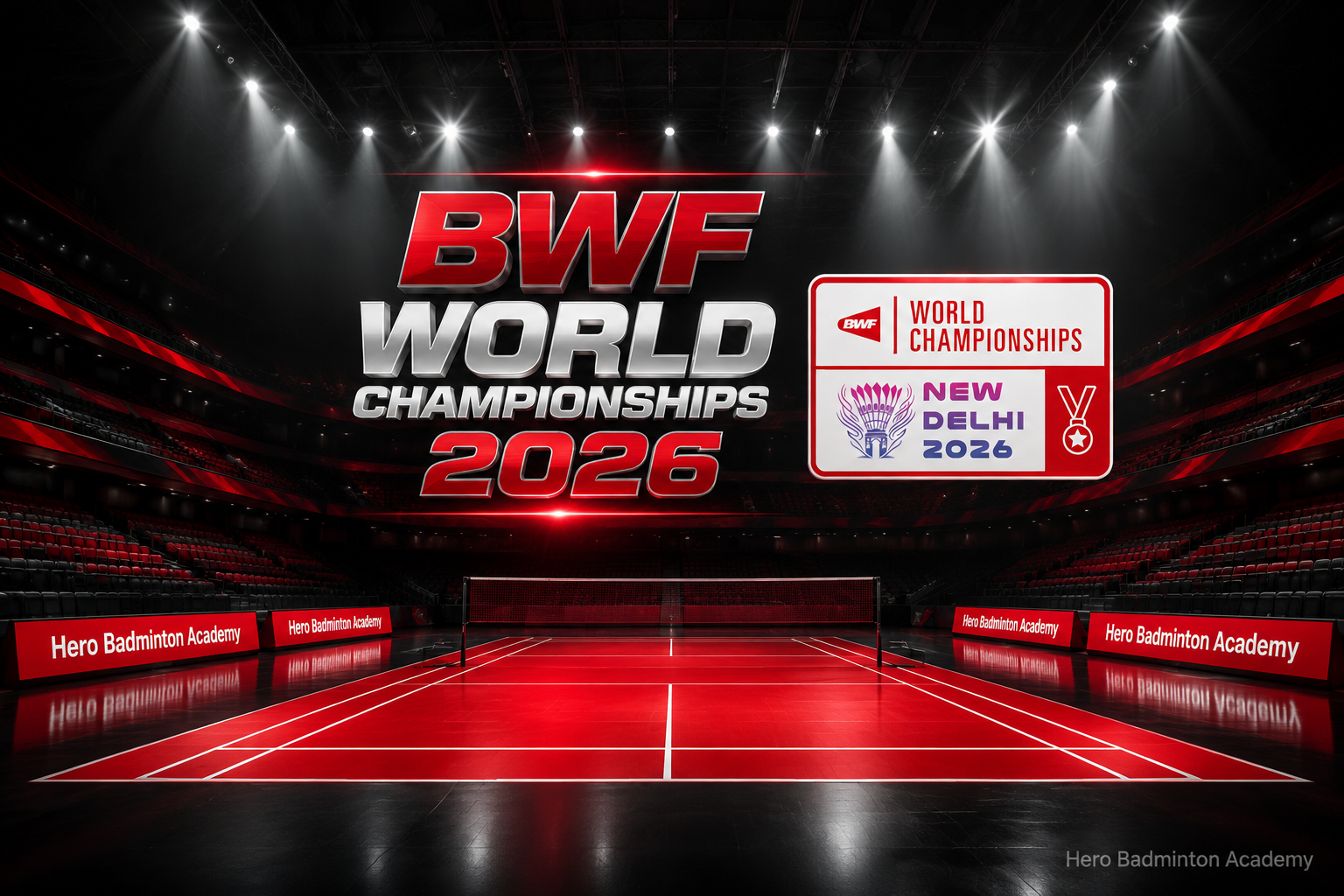 گزارش کامل مسابقات قهرمانی جهان بدمینتون BWF World Championships 2026 نیودهلی